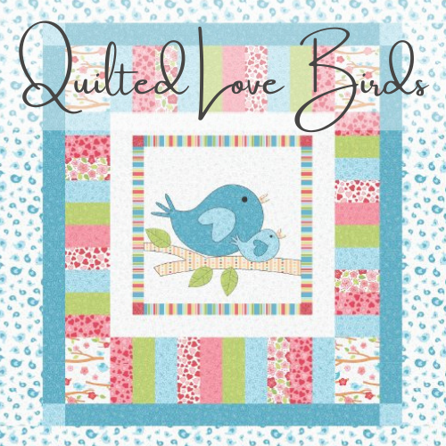 Free Quilted Love Birds Project