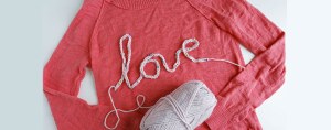 Love DIY sweater refashion tutorial