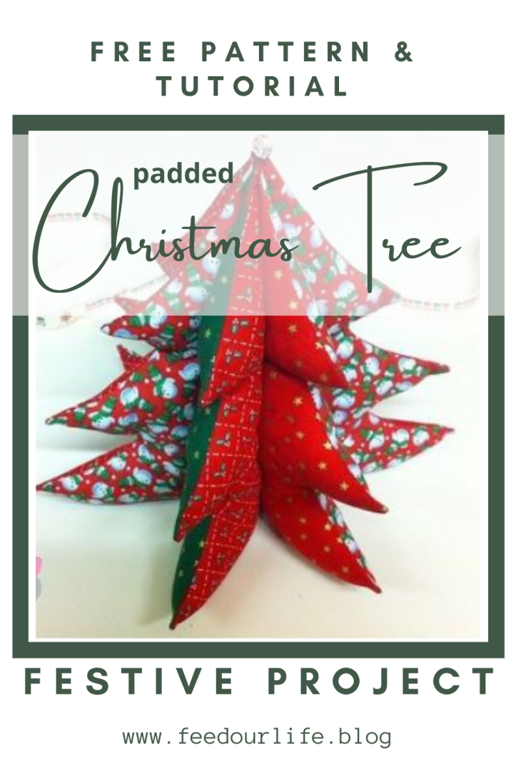 Christmas tree sewing project