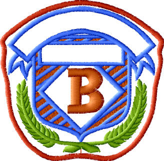 alphabet badge