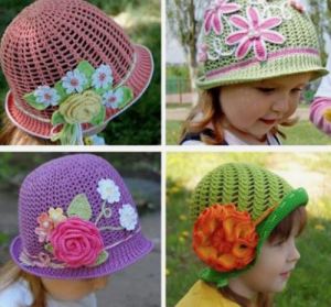 cloche and panama hat patterns collection