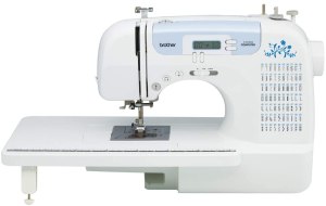 Brother CS7000i Sewing and Quilting Machine, 70 Built in stitches, 2 inch display, wide table, 10 feet included, available from Amazon (paid link)
