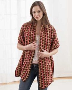 autumn shawl pattern