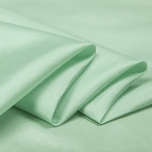 Pure silk organza macaroon mint fabric by the yard, available from Amazon