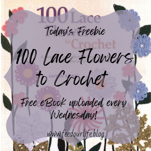 Free Crochet eBook – 100 Lace Flowers to Crochet