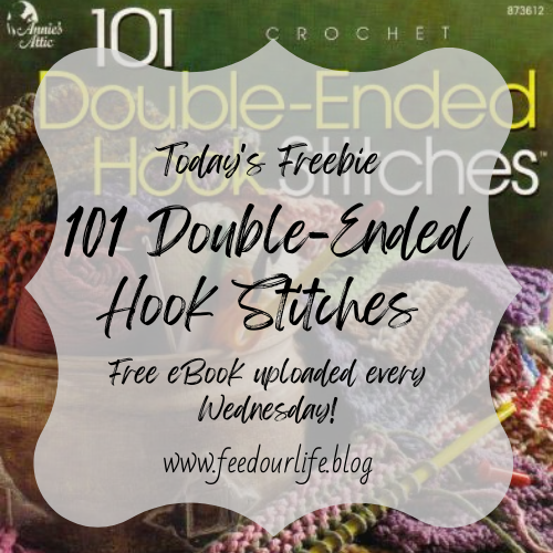 Free Crochet eBook – 101 Double-Ended Hook Stitches