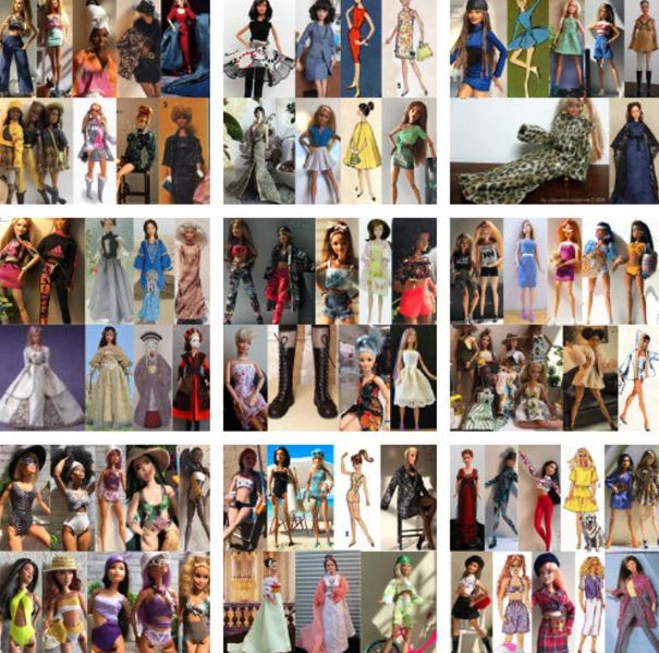 1300 Barbie Sewing Patterns for sale - feedourlife