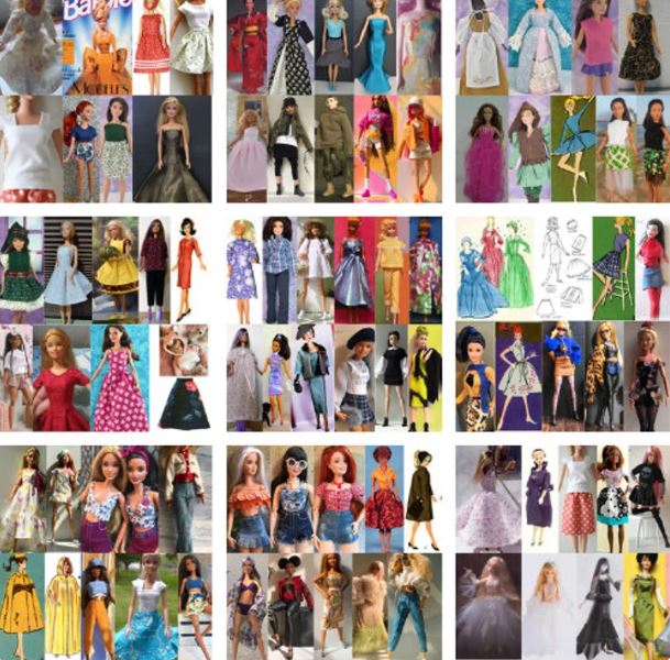 1300 Barbie Sewing Patterns for sale - feedourlife