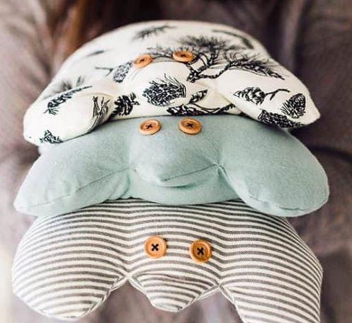 Free Rice Frog Warmer Pattern