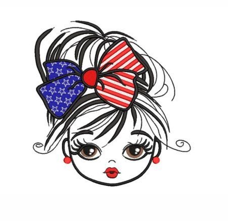 free 4th of july machine embroidery design by www.feedourlife.blog