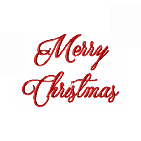 Merry Christmas machine embroidery design FREE from www.feedourlife.blog