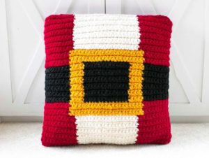 Santa Pillow Crochet Pattern